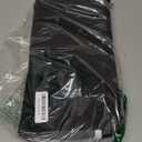 Loghot Bedside Caddy/ Bedside Storage Bag Hanging Organizer for Bunk and Hospital Beds, Dorm Rooms Bed Rails, Can be Placed Glasses, Books, Mobile Phones, Keys (Black)