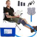 Cold Therapy Machine, Cryotherapy Freeze Kit System for Knee Replacement, Ice Machine with Universal Pad for Knee, Back, Leg and Hip, 12L