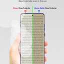 Matte Screen Protector for Motorola Edge 2025, 3 Pack, Tempered Glass LOCA UV Set, Anti Glare, Sensitive and Soft Touch, 9H Scratch Resistant, Edge to Edge Protection