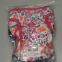 4 Pack Reusable Female Dog Diaper, Highly Absorbent Doggie Diapers for Female Dogs, Dog Diaper Large, Flowers