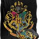 Harry Potter Hogwarts Crest Officially Licensed Silky Touch Super Soft Throw Blanket 50" x 60"