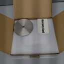 Portable LED Mushroom Table Lamp, 8.46'' Metal Small Cordless Desk Night Light with 5200mAh Rechargeable Battery, Stepless Dimming Lamp with 3 Colors for Bedroom/Bar/Coffee Shop (Silver)