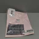 3D Puff Glow in The Dark Heat Transfer Vinyl Luminous Color HTV Puff Vinyl 6 Sheets 12"x10"for Heat Press T Shirt