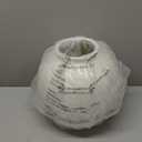 Ceramic Rustic Vase, 10.8 Inch Farmhouse Minimalist Tall Flower Vase for Table, Living Room, Home Decor, Bathroom, Holiday, Wedding, Set of 1, Sandstone White