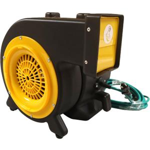 Zoom Blowers LTE Inflatable Bounce House Blower for Bouncy Jump Castle, Water Slides, and Obstacle Course, Electric, Energy Efficient, Low Amp Draw, Commercial-Grade