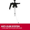 Chapin 10031 Handheld Pump Sprayer, 68oz, Multi‑Purpose, Lawn & Garden, Translucent Poly Tank, Adjustable Brass Nozzle, Thumb‑Trigger Lock & in‑Tank Filter for Fertilizer, Weed & Pest Applications