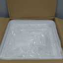 Buffet Risers, Food Display Risers for Party, White Acrylic Risers Display Stand for Buffet Table, Catering Displays for Dessert, Cube Box Nesting Riser with Hollow Bottoms (5"x6"x7"x8"x9"x10" 6 PCS)