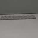 Touri 24 Pack Clear Transparent PVC Bird Spike Strips for Outside Fences and Roofs to Keep Birds, Pigeons, Cats, Squirrels, Raccoons Away and Keep Birds from Building Nest