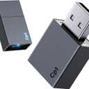 Wireless Carplay Adapter for iPhone - Plug & Play Convert Wired to Wireless CarPlay for Cars from 2016 and iOS 10+, No Latency Mini USB Type A Black