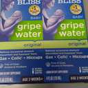 Mommy's Bliss Original Gripe Water, Gas and Colic Relief, Gentle and Safe, Made for Infants, 2 Weeks+, 8 Fl Oz (2 Bottles)