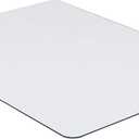 Lorell Tempered Glass Chairmat, 46" Width x 36" Depth x 0.25" Thickness, Clear, 1 Each