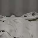 H.VERSAILTEX Room Darkening Curtain Thermal Insulated Curtain for Bedroom Window Treatment Grommet Curtain Panel Drapes, Energy Efficient for Living Room, Solid Ivory/Cream, One Panel, 52'W x 84'L