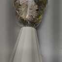 Fake Silk Flowers Bouquet Faux Centerpieces with Roses, Gerberas, Hydrangea etc, Realistic Artificial Floral Arrangements for Home Kitchen Decor (Autumn)