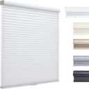 Custom Color-Matched 1.5" Cordless Cellular Shades for Indoor Windows & Doors, Privacy Cordless Cellular Shades for Indoor Windows, Insulated Honeycomb Blinds, Noise Reduced Honeycomb Blinds