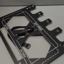 Charger Mount for Makita DC18RC, DC18RD Charger, Wall Mount for Makita 4X 14.4V/18V Batteries and 2 Drilling Screwdrivers, Heavy-Duty Garage Workshop Organization