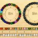 Petoysoso Bead Boards for Jewelry Making, Bamboo Beading Board for Jewelry Bracelet, Bracelet Bead Board,Bead Tray,Beading & Jewelry Making Supplies