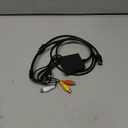 RCA to HDMI Adapter Converter, AV to HDMI Converter with HDMI Cable Supports PAL/NTSC for PS2/VHS/VCR/Blue-Ray DVD ect.