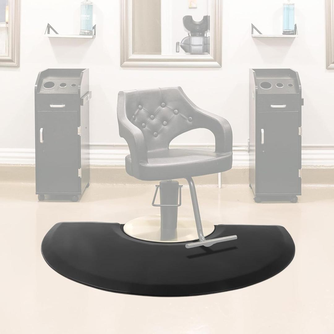 Barber Mat for Barbershops & Beauty Stations, 7/8" Inch Thick 3'x5' Large
Thick and Large-Sized, Waterproof & Skin-Friendly Salon Floor Mats for Barbershops & Beauty Stations