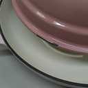 EDGING CASTING Enameled Cast Iron Dutch Oven Pot with Lid, Round Bread Oven for Homemade Sourdough Bread Baking, 6 Quart, Pink