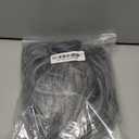 Silver Gray Wigs for Women Long Layered Ombre Gray Highlight Wig Synthetic Light Gray with Curtain Bangs for Black White Women Long Ombre Gray Natural Body Wave Middle Part 24Inch