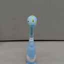 Papablic Toddler Sonic Electric Kids Toothbrush for Ages 1-3 Years, Baby Electric Toothbrush with Cute Dino Cover and Smart LED Timer, 2 Brush Heads (Debby)