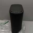 Cesun Motion Sensor Trash Can, 5 Gallon Automatic Bathroom Garbage Can with Lid, Touchless Smart Plastic Slim Wastebasket for Bathroom, Office, rv, Bedroom, Living Room, Black