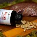Pasture Raised Grass Fed Grass Finished Beef Liver Capsules | 3000mg Serving | 100% Hormone Free Desiccated, Undefatted Beef Liver with No Fillers, Non-GMO, Pesticide Free, Gluten-Free