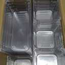 25 PCS Clear Plastic Drawer Organizers Set, 4-Size Versatile Bathroom and Vanity Drawer Organizer Trays, Storage Bins for Makeup, Bedroom, Kitchen Gadgets, Utensils and Office Accessories