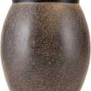 TIKI Resin Jar Torch, 4-in-1 Design, 64" – Weather-Resistant Outdoor Torch for Patio, Garden & Lawn | Stone Color | Includes Long-Lasting Wick & Snuffer | Decorative Backyard & Landscaping Torch