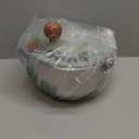 Stainless Steel Salad Spinner, Lettuce Spinner with Drain, Non-Slip Base, Stop Button, Vegetable Dryer, BPA Free, 5.3 Qt