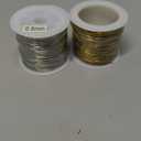 Mudder 2 Rolls Wire for Jewelry Making and Pliers Silver Craft Tarnish Resistant Jewelry Beading Wire for DIY Craft Making Supplies (Gold,Silver,20 Gauge)