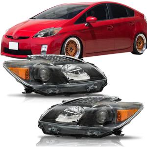 labwork Headlight Assembly Replacement for Toyota Prius 2012-2015 Headlights Set Driver  Passenger Side 81130-47520, 81170-47520
