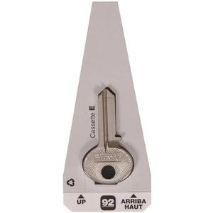Hillman Traditional Key House/Office Key Blank 92 BO1 Single Sided for Independent Locks - Case Of: 4. 3Pack