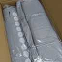 ProsourceFit Acupressure Mat and Pillow Set for Back/Neck Pain Relief and Muscle Relaxation (Large, Grey/White)