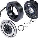 A/C Compressor Clutch Kit 5-Groove Pulley Replacement for Chevy Colorado Equinox 1.5L 2.5L L4 2015-2021 198299 84635623