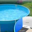 Peel and Stick Above Ground Pool Cove Foam, 16 Pack 46.5-inch Liner Protection & Floor Support Made of High-Density Waterproof Foam for 18' Pools, Easy to Install Above Ground Pool Accessories