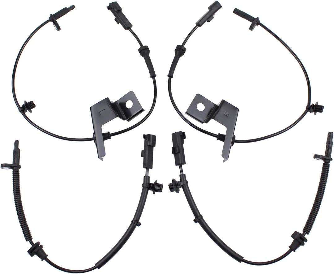 MOTOKU Front Rear ABS Wheel Speed Sensor Kit for Lincoln MKZ for Ford Fusion 2013-2018 Left Driver and Right Passenger Side