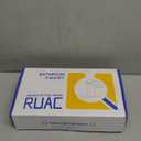 RUACQ Vessel Sink Faucet,Tall Waterfall Bathroom Faucets for 1 or 3 Hole,Single Handle with 304 Stainless Steel Lavatory Vanity Faucet with Deck,Pop-up Drain and Supply Hoses (Gold)