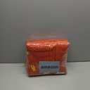 COZYART Orange Bath Towel Set 6 Piece, 2 Bath Towels 2 Hand Towels 2 Washcloths, Luxury 100% Turkish Cotton 650GSM Hotel Quality, Soft, Absorbent, Towel Sets for Bathroom