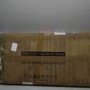 Clothes Clothing Rack, Rolling Heavy Duty Clothes Rack Load 420 LBS With Wheels, Metal Clothes Rack for Hanging Clothes, Portable Standing Clothes Garment Rack, Black, 48 Inches