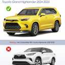 in-Channel Rain Guards for Toyota Grand Highlander 2024-2026