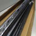 Porch and Deck Railing, 5ft W x 36in H Railing with Screws, Black Textured Powder Coating Rail System for Outdoor Decks, Porches and Balconies, Terraces, Gardens
