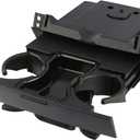 TQPONLY Dashboard Cup Holder Insert Ash Tray Black Compatible with 2004-2008 Ford F150 Accessories Replacement 6L3Z-1504810-AA