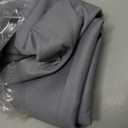 Blissful Diary Baby Splat Mat for Under High Chair, 50.4 x 50.4 Inch Wipeable Splash Mat, Waterproof and Washable, Anti-Slip Floor Protector, Gray (Grey)