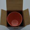 Wheat Straw Cups 6 PCS Good Alternative to Plastic Reusable Cups 12 oz Unbreakable Drinking Cup Reusable Dishwasher Safe Water Plastic Glasses Orange