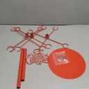 Christmas Cocktail Tree Stand Merry Christmas Tree Drink Holder 3 Tier 12 Holders for Champagne, Martini and Margarita Cups Holder for Xmas Winter Birthday Weddings Bridal Shower Parties