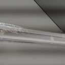 LazBlinds No Tools No Drill 1" Vinyl Mini Blinds, Cordless Blinds for Windows, Light Filtering Horizontal Window Blinds & Shades, 34 1/2" W x 48" H, White
