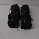 Roptat 2 Pack Camping Stool, Portable Folding Compact Lightweight Stool Seat for Camping Fishing Hiking Gardening Outdoor Walking Backpacking Travelling and Beach with Carry Bag (Black)