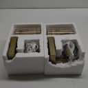 Battery Operated Wall Sconce Set of 2 with Remote 3-Color Rechargeable Wall Lights with 10000mA, Dimmable Wall Sconces Set of Two Battery Operated for Bedroom Living Room Hallway Decor (Gold)