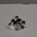 6 Pieces Cat Sunglasses Funny Pet Sunglasses Small Dog Sunglasses Classic Retro Circular Pomeranian Sunglasses Eyewear Photos Props Accessories Cosplay Glasses Black and Mix Reflective Color